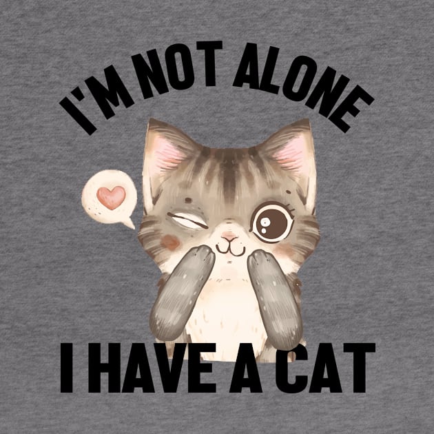 am not alone i have a cat by Transcendexpectation